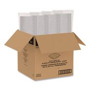 TABLETOP AND SERVEWARE | Dart 5 in. x 5 in. x 1.49 in. 32 oz. Plastic Bowls - Square Clear (252/Carton)