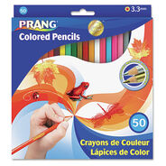 OFFICE AND OFFICE SUPPLIES | Prang 2B 3.3 millimeter Colored Pencil Sets - Assorted Lead/Barrel Colors (50/Set)