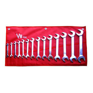  | V8 Tools 16-Piece Angle Head Metric Wrench Set
