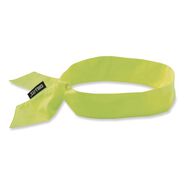 COOLING GEAR | Ergodyne Chill-Its 6700 Cooling Bandana Polymer Tie Headband, One Size Fits Most, Lime