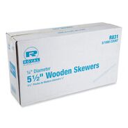PRODUCTS | AmerCareRoyal 5.5 in. Wooden Skewers - Natural (5000/Carton)