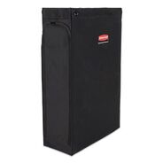 UTILITY CARTS | Rubbermaid Commercial 9 in. x 21.1 in. x 33 in. 3.7 Bushels Side-Load Linen Bag for Rubbermaid Commercial 2202581/2202527/2202587 Carts - Black (4/Carton)