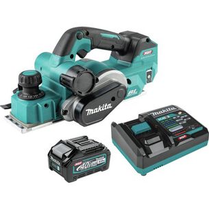 PRODUCTS | Makita 40V MAX XGT Brushless Lithium-Ion 3-1/4 in. Cordless AWS Capable Planer Kit (4 Ah)