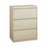 OFFICE FILING CABINETS AND SHELVES | Alera 30 in. x 18.62 in. x 40.25 in. Three Legal/Letter/A4-Size File Drawers Lateral File Cabinet - Putty