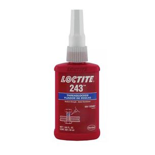 ADHESIVES AND SEALERS | Loctite 1329467 243 50 ml Medium Strength Thread locker - Blue