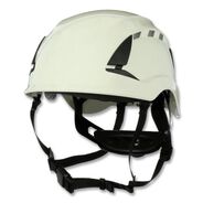 PROTECTIVE HEAD GEAR | 3M SecureFit X5000 Series Vented 6-Point Pressure Diffusion Ratchet Suspension Safety Helmet - White