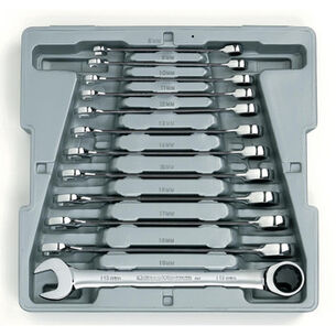  | GearWrench 12-Piece Metric Combination Ratcheting Wrench Set