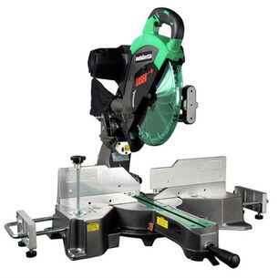 FREE GIFT WITH PURCHASE | Metabo HPT 15 Amp Dual Bevel 12 in. Corded Sliding Compound Miter Saw