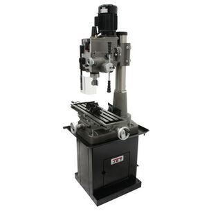 PRODUCTS | JET JMD-45GHPF Geared Head Square Column Mill Drill with Power Downfeed, DP700 2-Axis DRO and X-Axis Powerfeed