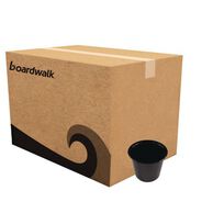 FOOD SERVICE | Boardwalk 5.5 oz. Polypropylene Souffle/Portion Cups - Black (2500/Carton)