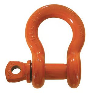 PRODUCTS | Columbus McKinnon 4.5 Ton Capacity 5/8 in. Bail Size Screw Pin Anchor Shackle - Orange