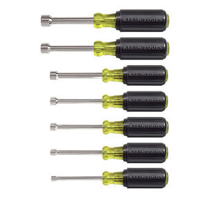 HAND TOOLS | Klein Tools 7-Piece Nut Driver Set with 3 in. Full Hollow Shaft