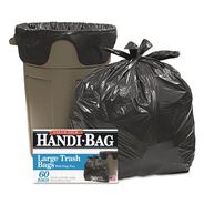 PRODUCTS | Handi-Bag 30 in. x 33 in. .65 mil 30 Gallon Super Value Pack Trash Bags - Black (60/Box)