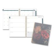 PRODUCTS | AT-A-GLANCE 11 in. x 8.5 in. 12-Month (Jan-Dec 2026) Midnight Garden Weekly/Monthly Planner - Black/Pink/Green Cover