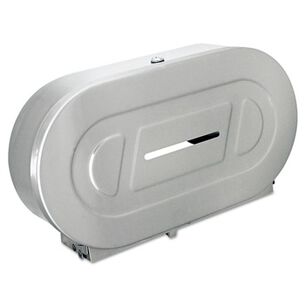 PRODUCTS | Bobrick Toilet Tissue 2 Roll Dispenser, Stainless Steel,jumbo,20 13/16 X 5 5/16 X 11 3/8