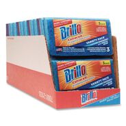 PRODUCTS | Brillo Estracell 4.5 in. x 2.75 in. Scrub Sponge Variety Pack - Blue/Purple/White (8/Carton)