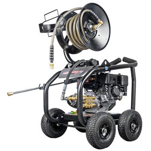 PRESSURE WASHERS | Simpson Super Pro 3600 PSI 2.5 GPM Direct Drive Small Roll Cage Professional Gas Pressure Washer with AAA Pump