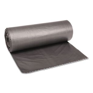 TRASH BAGS | Boardwalk 1.1 Mil 38 in. x 58 in. 60 Gallon Extra-Extra-Heavy Can Liner - Gray (100/Carton)