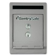 PRODUCTS | SentrySafe 0.23 cu-ft. 6 in. x 12.3 in. x 8.5 in. Safe - Silver