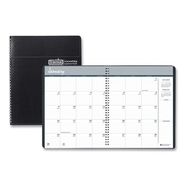 CALENDARS AND PLANNERS | House of Doolittle 8.75 in. x 6.78 in. 14-Month Dec 2025 to Jan 2027 Recycled Ruled Monthly Planner - Black Cover