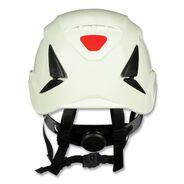 PROTECTIVE HEAD GEAR | 3M SecureFit X5000 Series 6-Point Pressure Diffusion Ratchet Suspension Safety Helmet - White