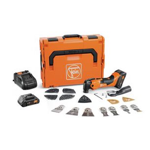OSCILLATING TOOLS | Fein MULTIMASTER AMM 500 Plus Top 4 Ah AMPShare Cordless Oscillating Multi-Tool Kit with 2 Batteries (4 Ah)