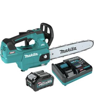 MIR 510811 | Makita 40V MAX XGT Brushless Lithium-Ion 12 in. Cordless Top Handle Chain Saw Kit (4 Ah)