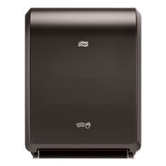 PRODUCTS | Tork 12.32 in. x 9.32 in. x 15.95 in. Electronic Hand Towel Roll Dispenser for 7.5 in. Rolls - Black (1/Carton)
