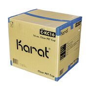 PRODUCTS | Karat 16 oz. PET Plastic Cups - Clear (1000/Carton)