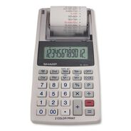 CALCULATORS | Sharp EL-1611V 2 Lines/Sec Printing Calculator - Black/Red Print