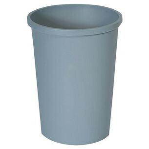 PRODUCTS | Rubbermaid Commercial Untouchable 11-Gallon Plastic Round Waste Receptacle - Gray