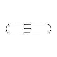 MOPS | Boardwalk 24 in. x 5 in. Zinc Plated Clip-On Dust Mop Frame