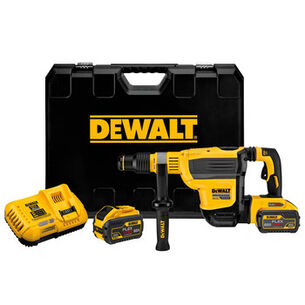POWER TOOLS | Dewalt 60V MAX Brushless Lithium-Ion SDS Max 1-3/4 in. Cordless Combination Rotary Hammer Kit with 2 Batteries (9 Ah)