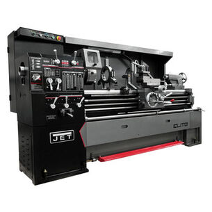 METAL LATHES | JET 892502 Elite Geared Head Lathe EGH-1740 with Taper Attachment and Collet Closer