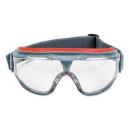 CLEANING GLOVES | 3M GoggleGear 500Series Anti-Fog Safety Goggles - Red/Gray Frame/Clear Lens (10/Carton)