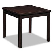 COFFEE AND ACCENT TABLES | HON H80193.NN 24 in. W x 20 in. D x 20 in. H Laminate Occasional End Table - Rectangular Mahogany