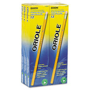 PENCILS | Dixon Oriole HB (No. 2) Pencil Value Pack - Black Lead/Yellow Barrel (72/Pack)