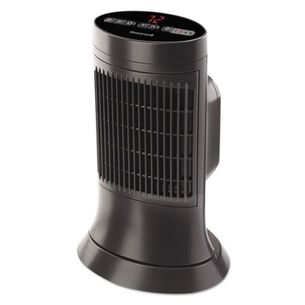  | Honeywell 750 - 1500 Watts 10 in. x 7-5/8 in. x 14 in. Digital Ceramic Mini Tower Heater - Black