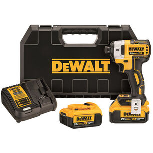 POWER TOOLS | Dewalt 20V MAX XR 4.0 Ah Cordless Lithium-Ion 1/4 in. Brushless Impact Driver Kit