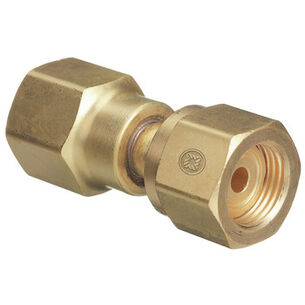  | Western Enterprises 806 CGA-320 Carbon Dioxide - CGA-580 Nitrogen Brass Cylinder Adaptor