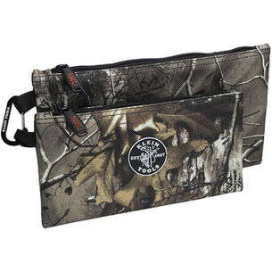 PRODUCTS | Klein Tools 2-Piece 12.5 and 10 in. Camo Zipper Bags