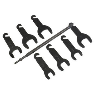AIR TOOL ACCESSORIES | Lisle 7-Piece Pneumatic Fan Clutch Wrench Set