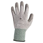 WORK GLOVES | Ansell EN388: 4X42B 9 in. Long G60 Level 3 Economy Cut Resistant Gloves - Large (Size 9), Gray/Marled Gray (12 Pairs/Carton)