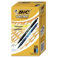PENS PENCILS AND MARKERS | BIC Soft Feel 1 mm Medium Ballpoint Pen Value Pack - Assorted Ink and Barrel Colors (36/Pack)