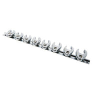 CROWFOOT WRENCHES | Sunex 8-Piece 3/8 in. Drive SAE Fully Polished Flare Nut Crowfoot Wrench Set