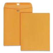 ENVELOPES AND MAILERS | Universal 10 x 13 Kraft Clasp Envelope, Square Flap, Clasp/Gummed Closure - Brown Kraft (250/Carton)