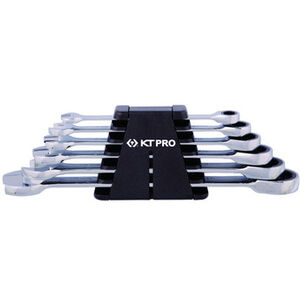  | KT PRO 6-Piece 12-Point SAE Combination Speed Wrench Set with Holder