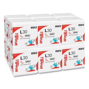 PAPER TOWELS AND NAPKINS | WypAll L30 Quarter Fold 12.5 in. x 12 in. Towels (90/Polypack, 12 Polypacks/Carton)