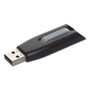 PRODUCTS | Verbatim Store 'n' Go V3 64 GB USB 3.0 Drive - Black/Gray
