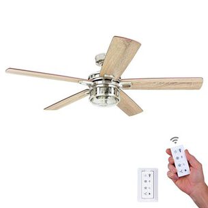  | Honeywell 52 in. Bontera Indoor LED Ceiling Fan with Light - Brushed Nickel